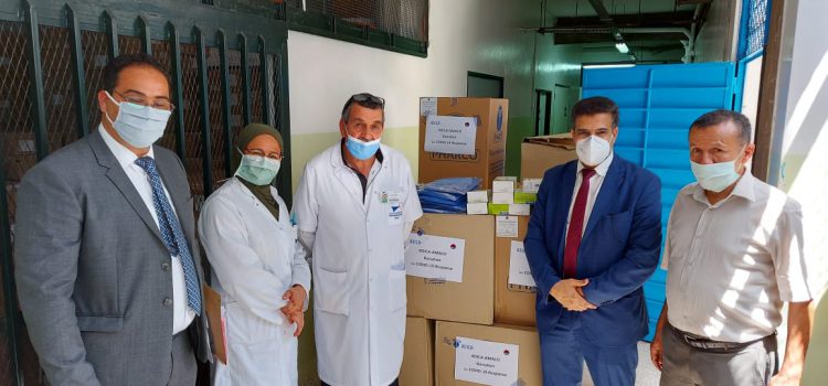 Don en nature d’équipements médicaux et sanitaires à l’Hôpital Universitaire Ibn Sina de Rabat et à l’Hôpital Moulay Abdellah de Salé Don en nature d’équipements médicaux et sanitaires à l’Hôpital Universitaire Ibn Sina de Rabat et à l’Hôpital Moulay Abdellah de Salé