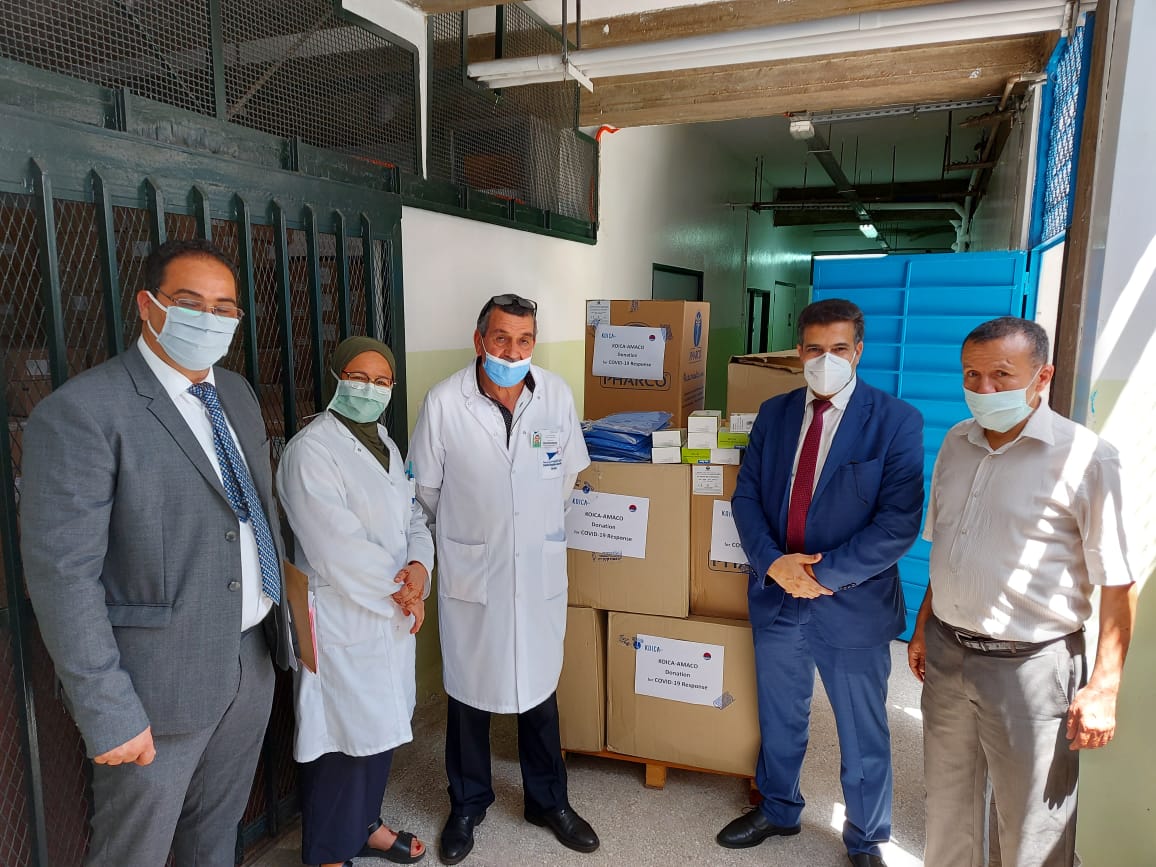Don en nature d’équipements médicaux et sanitaires à l’Hôpital Universitaire Ibn Sina de Rabat et à l’Hôpital Moulay Abdellah de Salé