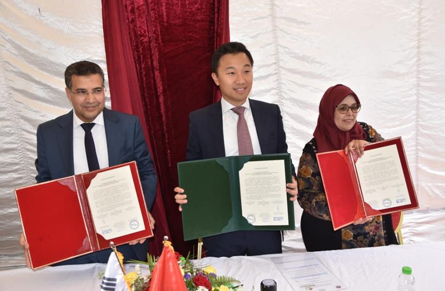 Cérémonie de Donation de Matériels et équipements En faveur de L’Association De Bienfaisance islamique Pour le Soutien des personnes âgées et la solidarité sociale à sidi aalal bahraoui (26 Mai 2023)