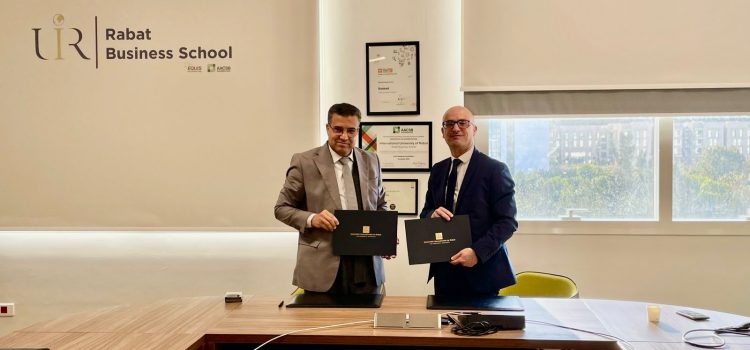 Signature d’une convention de partenariat entre l’AMACO et Rabat Business School 