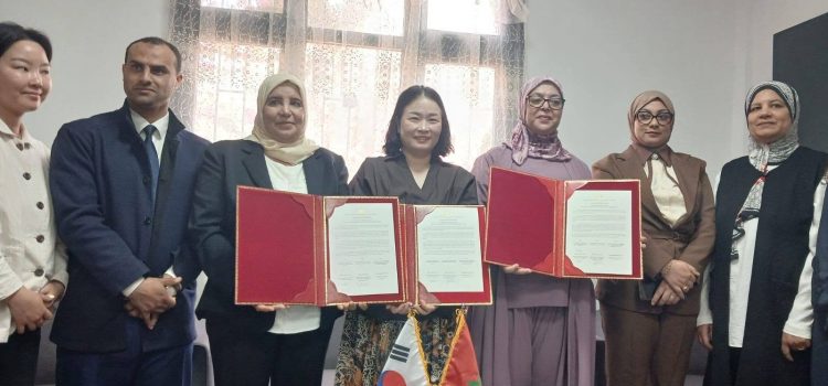 Cérémonie de remise de machines à coudre au profit des femmes en situation de vulnérabilité à Safi Cérémonie de remise de machines à coudre au profit des femmes en situation de vulnérabilité à Safi