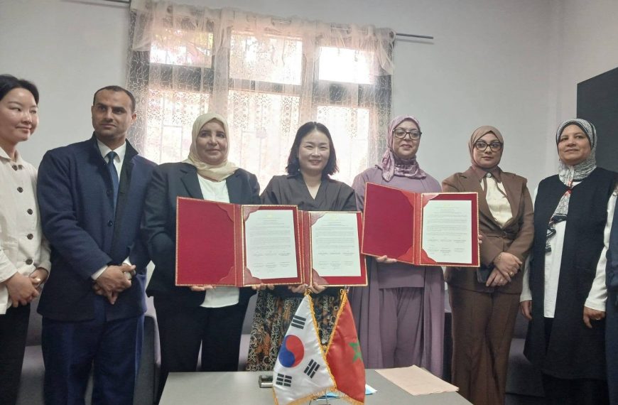 Cérémonie de remise de machines à coudre au profit des femmes en situation de vulnérabilité à Safi